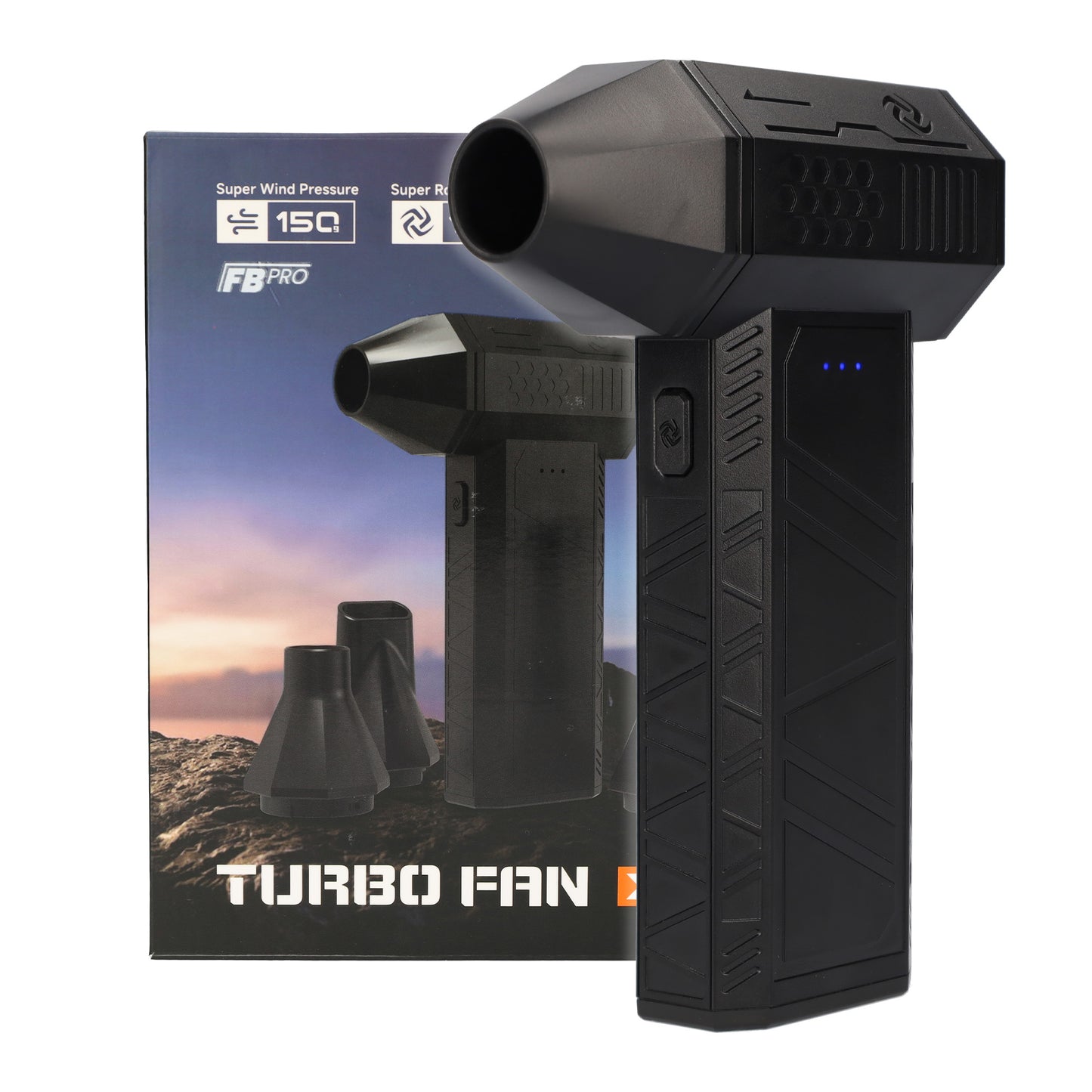 FBT125 Mini- Super Power Turbo Fan Luchtpistool - Stofblazer - BBQ Blazer Accesoires